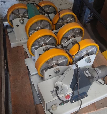 ProArc 1000kg Welding Rotators - used set ex hire 