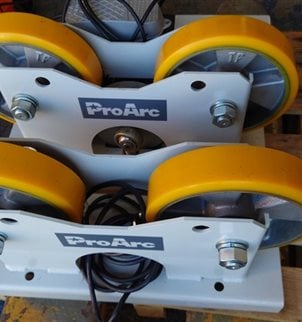ProArc 1000kg Welding Rotators - used set 