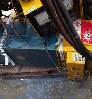 Weld Engineering Flux Heater Hopper and Recovery 