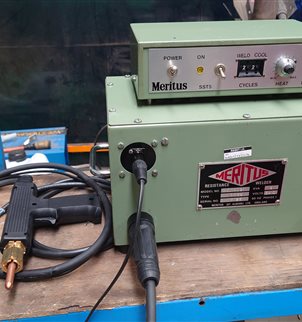 Meritus single sided resistance poke welder 8kva from £900 GBP