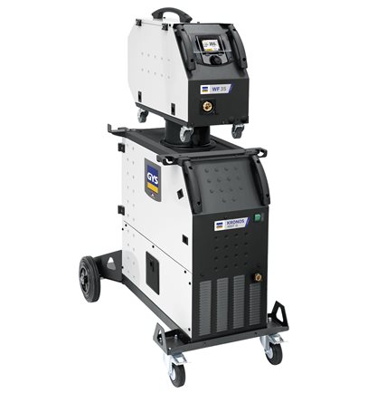 GYS 400T G Kronos MIG Welder with WF 35 Wire Feeder, Torch & Earth 