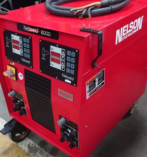Nelson Nelweld Model 6000 Drawn Arc Stud Welder with New NS20 Gun