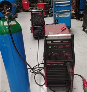 Lincoln 300c Powertec MIG Welder