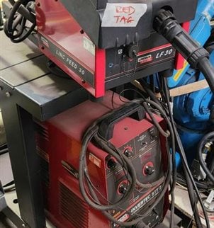 Lincoln STT II MIG Welder with LF30 Feed Unit