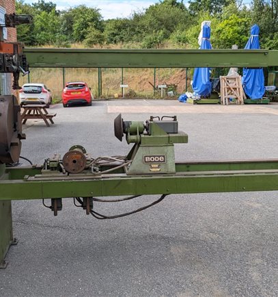 Bode Welding Lathe for Dished Ends and Seams