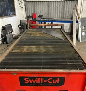 SWIFT-CUT 3000DD CNC Plasma Cutter Hypertherm 105