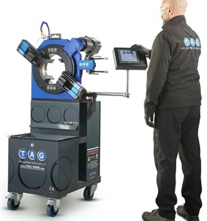 TAG E-Z Fab Pipe Cold Cutting and Bevelling Machine