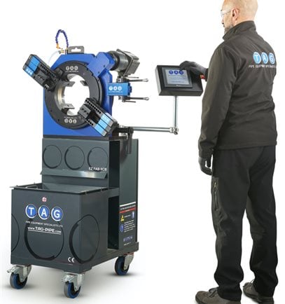 TAG E-Z Fab Pipe Cold Cutting and Bevelling Machine