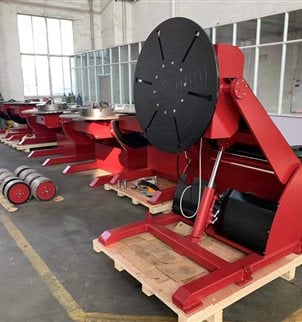 3 Axis Hydraulic 2000kg Welding Positioner, New West