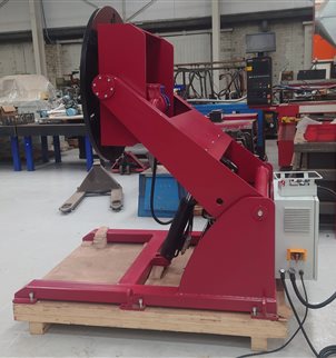 3 Axis Hydraulic 2000kg Welding Positioner, New West