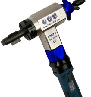 TAG PREP 3  bevelling machine range 1 - 3"  to (28 - 76mm)