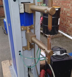 PEI PB 116 15 KVA Spot Welder, Water Cooled