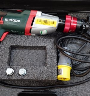 AXXAIR DC25-MS ø3-ø25.4mm Orbital Face Dressing Machine - As New
