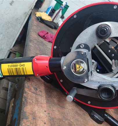Axxair Orbital Saw for Cutting Tube and Pipe, Models CC121/CC172