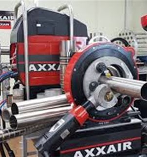 Axxair Orbital Saws for cutting tube and pipe range from 5mm to 328mm