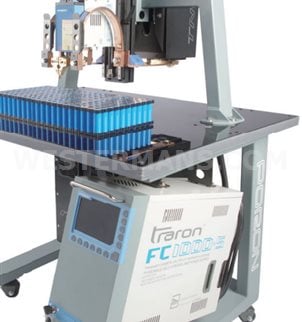 Traron FS 1200-5 1307 Battery tab welder bench mounted