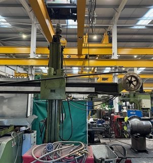 Armco Column and Boom with Lincoln NA5 SubArc DC 655 Power Source 