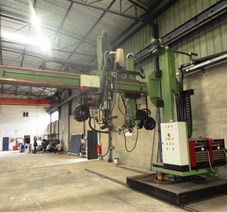 Corimpex Automatic SubArc Welder for Plate Girders and Welded Beams