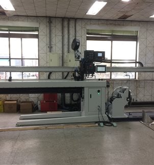 Proarc Seam Welder with Side Beam for Circumferential Welding 