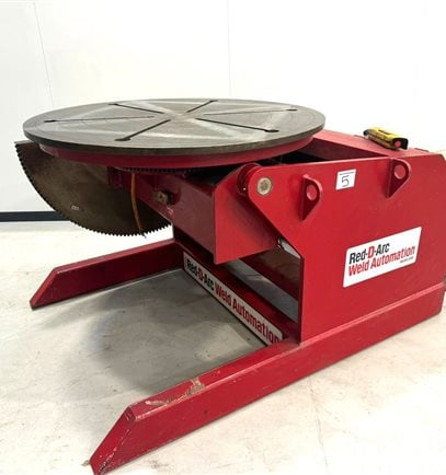RED-D-ARC Welding Automation RDA-FHVP5 5000kg Welding Positioner.