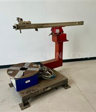 VBC Model Welding Positioner with overhead support and hole thru
