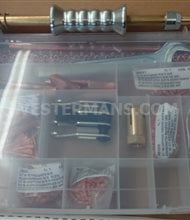 Car Body pulling kit with sliding dent pulling hammer PEI and Tecna 