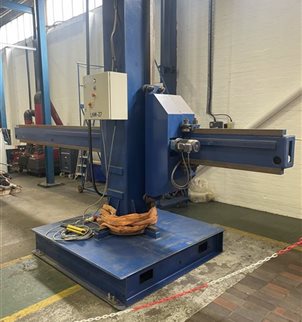 Welding Column and Boom with Swivel Base 