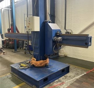 Welding Column and Boom with Swivel Base 