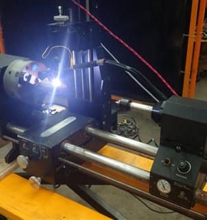Weldlogic CWT Precision Welding Lathe Positioner with Pulsarc 100