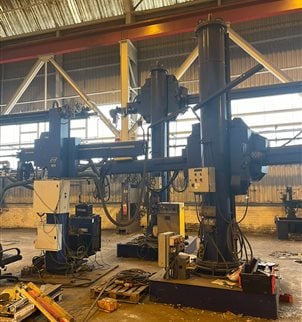 Bode Column and Boom, Overall Sizes 5.2m x 5.5m - Boom