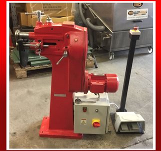 Power Swager  280mm Throat w/ Variable Speed Foot Pedal, 415V