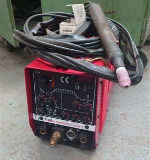 Lincoln Invertec V260-T DC TIG - previously used on a seam welder