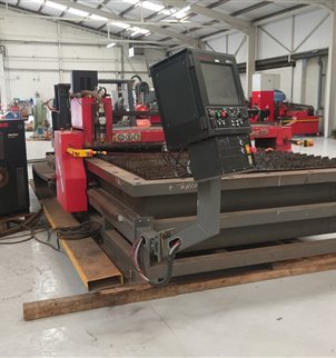 Esprit Automation Lightning HD2000 CNC Plasma with Hypertherm 260XD