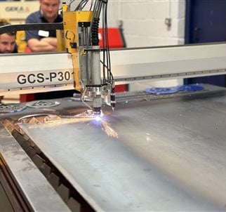 GEKA CNC Plasma Cutting System with Hyperthem Powermax 125