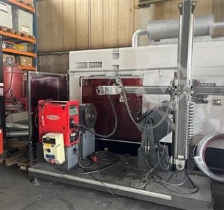 Fronius Auto MIG Welding Cell Alu 2700 Lathe bed 