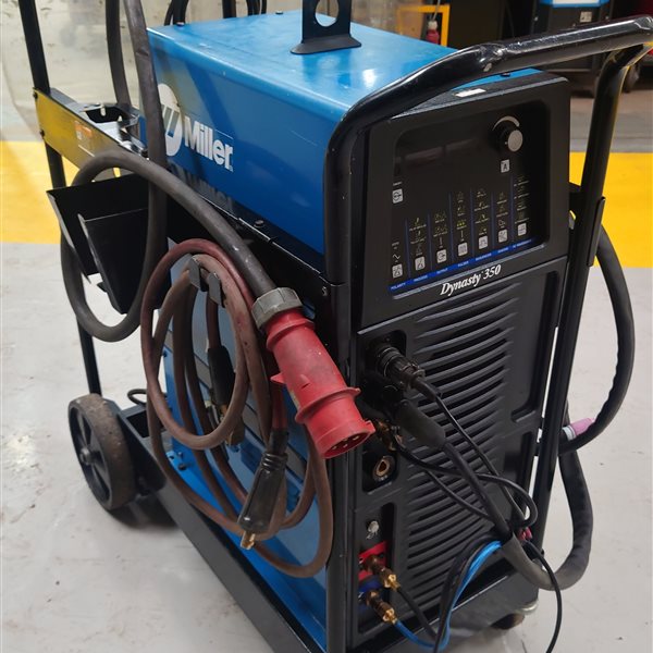 Miller Dynasty 350 AC/DC TIG Welder water cooled