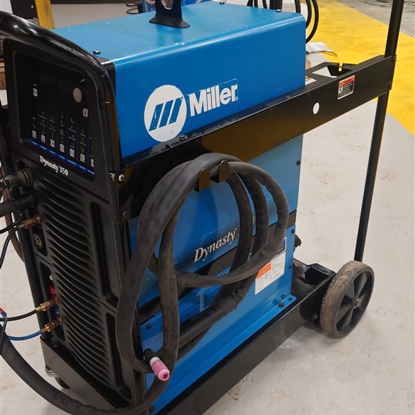 Miller Dynasty 350 AC/DC TIG Welder water cooled
