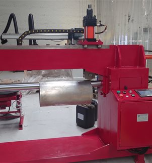 New West 1,000mm Longitudinal Roll Planisher