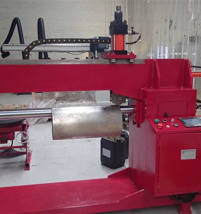 New West 1,000mm Longitudinal Roll Planisher