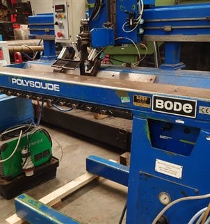 Bode HSW 90/1250mm Longitudinal Seam Welding Machine