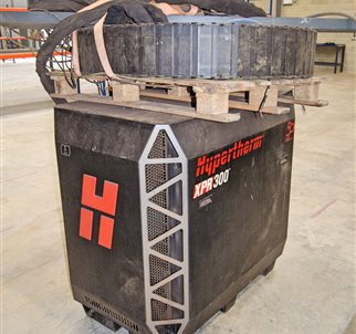 Hypertherm XPR300 Plasma Cutter at present fitted to 1.5 x 6m bed