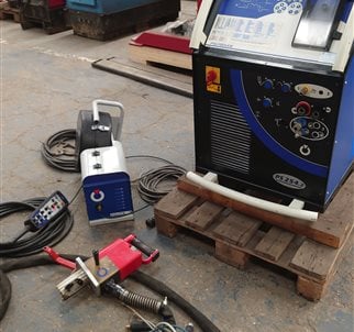 Polysoude  PS25 Orbital welder with TS2000 tube to sheet head