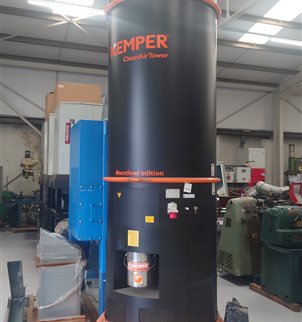 Kemper clean air tower includes the air watch system