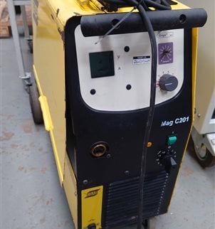Lincoln and ESAB singe phase MIG welding units