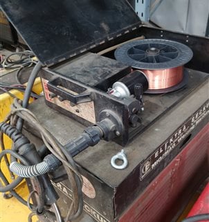 Elektra Beckum MIG Welder, 300A, 415V, 3 Phase 