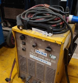 ESAB LTH 161DC TIG welder, Single phase 