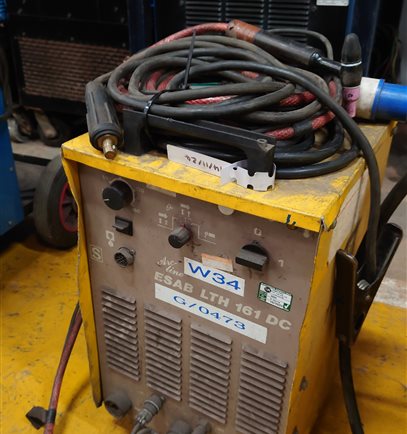 ESAB LTH 161DC TIG welder, Single phase 