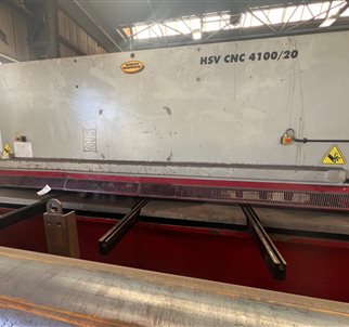 Morgan Rushworth Guillotine HSV CNC 4100/20 