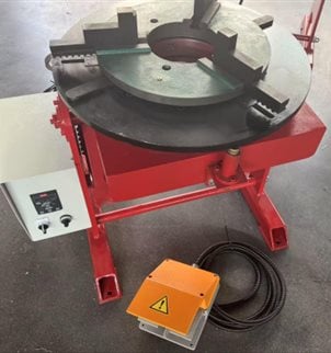 300kg Positioner 305mm Centre Thru Hole, 600mm chuck clamping 
