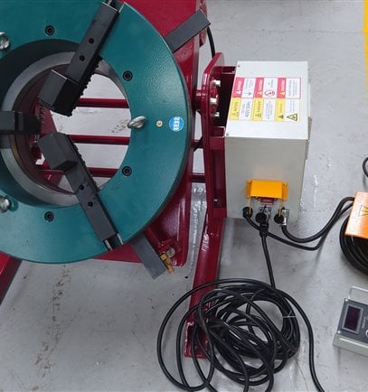 300kg Positioner 305mm Centre Thru Hole, 600mm chuck clamping 